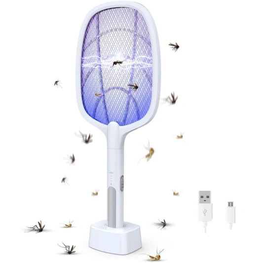 Lámpara de insecticida de mosquito de raqueta para interiores y exteriores anti mosquitos mata mosquitos